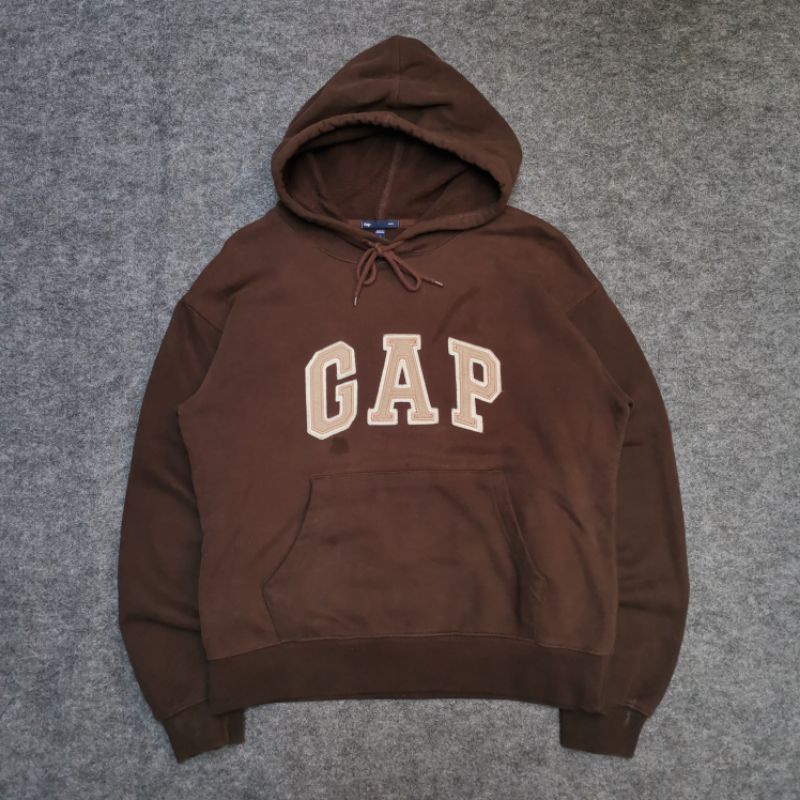 hoodie GAP coklat