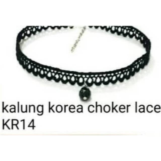 KALUNG KOREA CHOKER LACE KR14