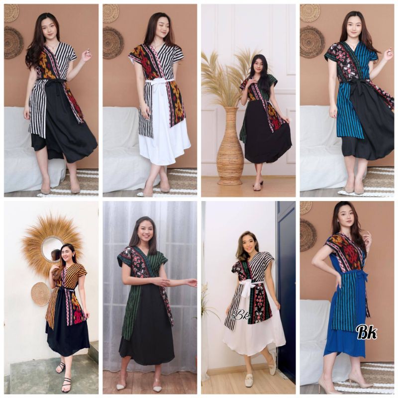 Dress Andin/Dress Artis Indonesia/Dress Casual Kelas Artis Indonesia/Dress formal new arrival