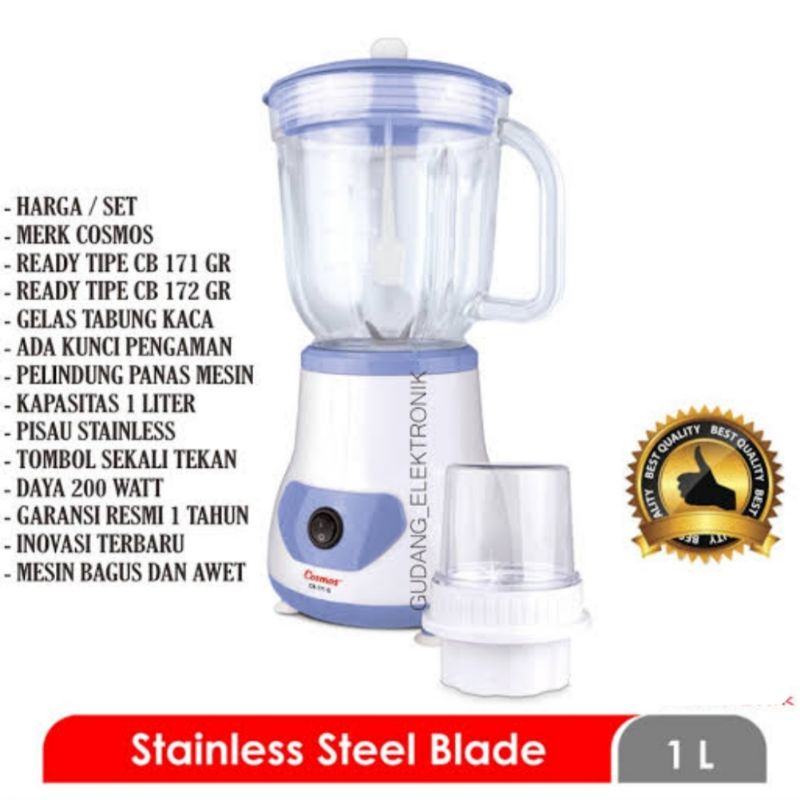 Blender Kaca Cosmos CB-172GR