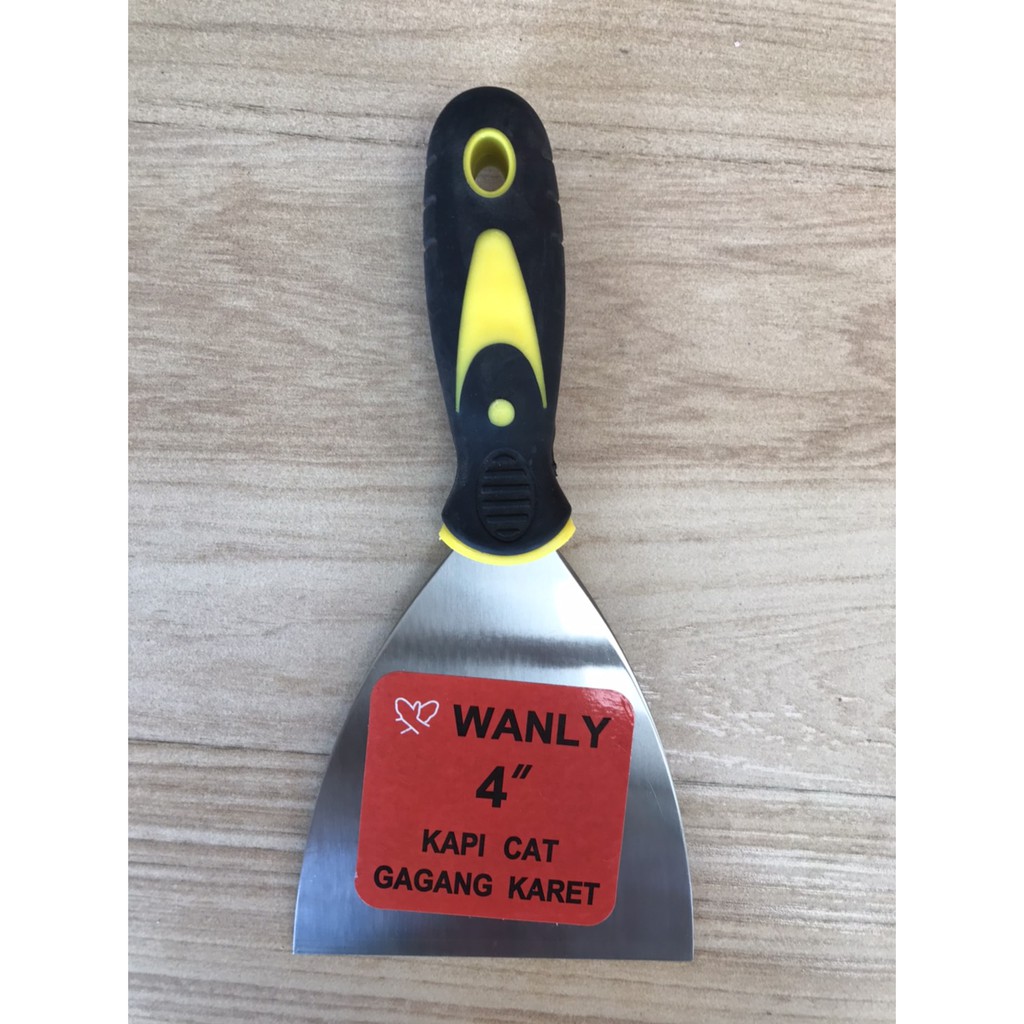 Kapi Stainless Steel Gagang Karet 4"