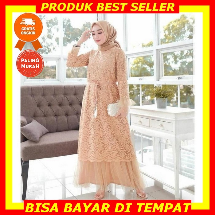 Bisa Cod  Gamis Nibras Nb B36 Terbaru Baju Gamis Nibras Promo 2022 Gamis Mw Murah Viraj Gamis Busui 