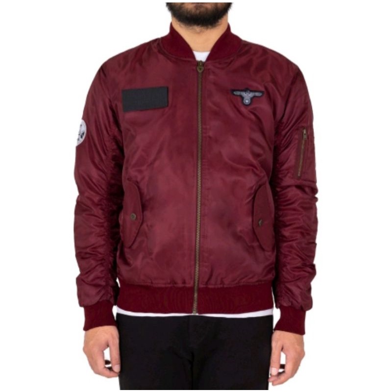 Jaket bomber Gummo Marun Original