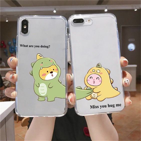 ￼GSC CASE CUSTOM COUPLE DINOSAURUS 142 OPPO A3S A1K A5S F9 RENO3 RENO 2F A5 2020 F11 PRO A37 A57 A92