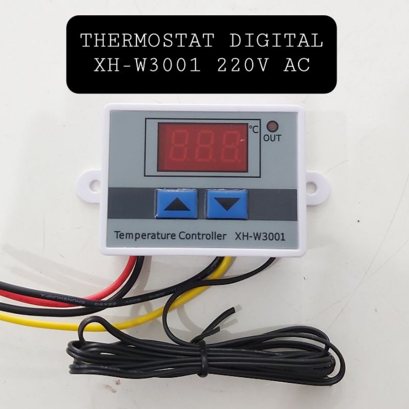 THERMOSTAT DIGITAL TERMOSTAT DIGITAL XH-W3001 220V AC