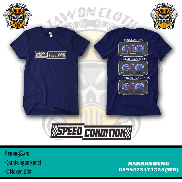Kaos Motor Honda GL Pro Max