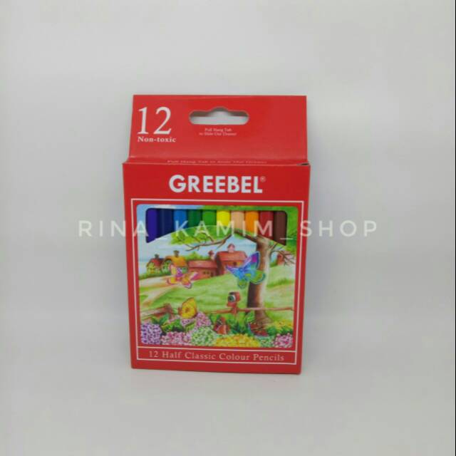 

Pensil Warna Greebel 12 (pendek)