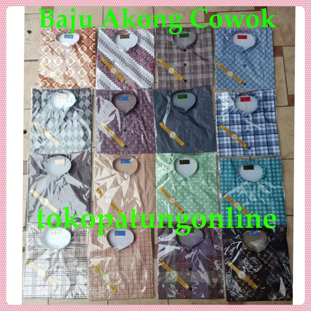 Baju Kertas Akong Cowok Sembahyang Chengbeng