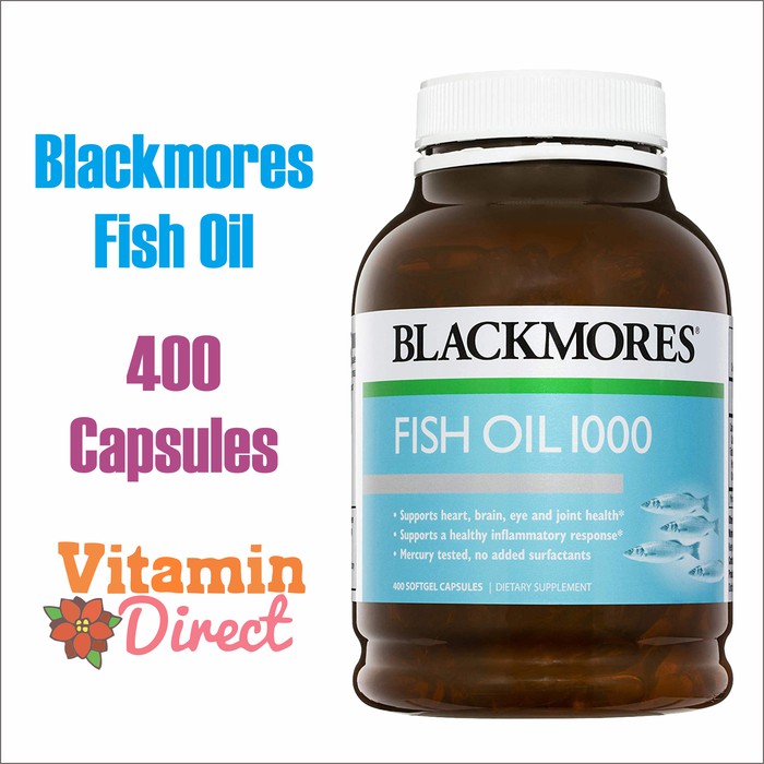 DISKON -  Blackmores Fish Oil 400 Capsules