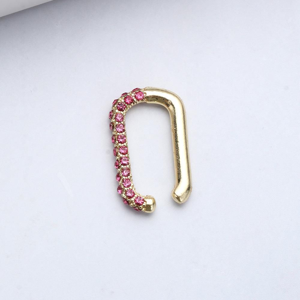 Lily CZ Cuff Earrings Fashion Hadiah Tanpa Tindik Anting Perhiasan Bintang