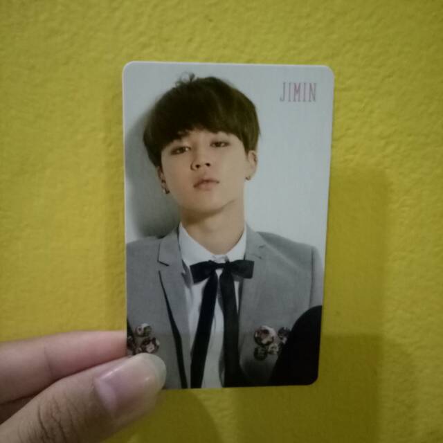 BTS Jimin photocard I Need U japan