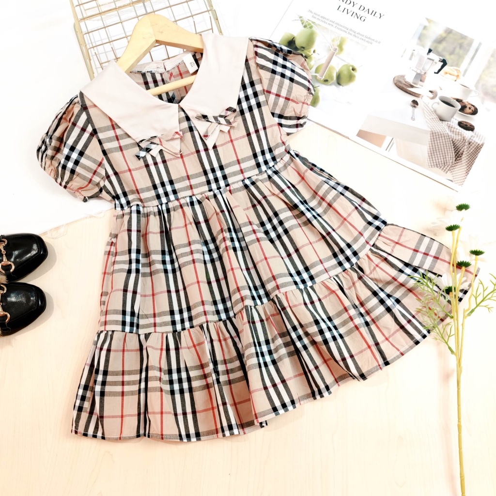 Burberry dress outlet anak