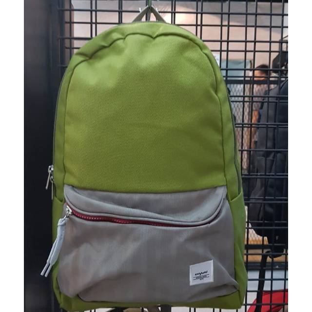 Tas Ransel Exsport Hijau Original / Tas Sekolah Wanita Exsport / Exsport Rowan Backpack Green