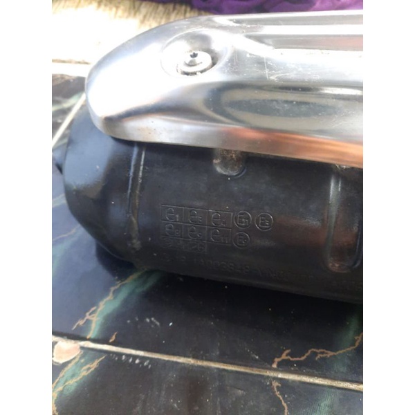 kenalpot knalpot vespa pespa matic sprint 150 original
