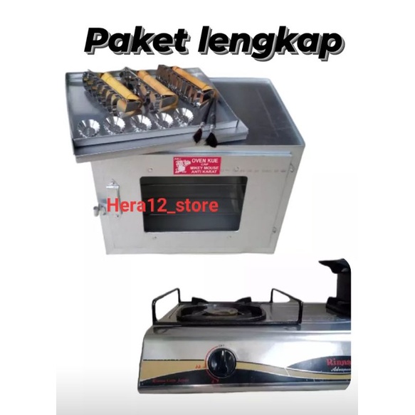 Oven kompor/Oven kompor dan cetakan kue lengkap/Tatakan kompor/Tangkringan oven/Behel kompor/Cetakan