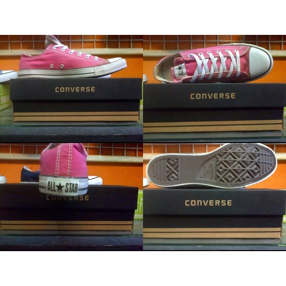Sepatu Converse All Star Chuck Taylor Pink Low