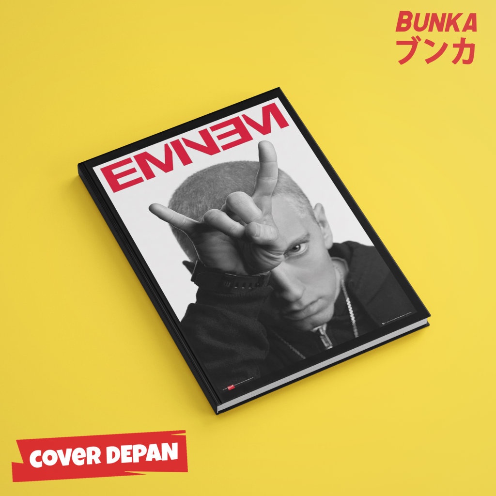 

Notebook Eminem 2 Hardcover A5 Buku Tulis Catatan Notes Agenda Planner Jurnal