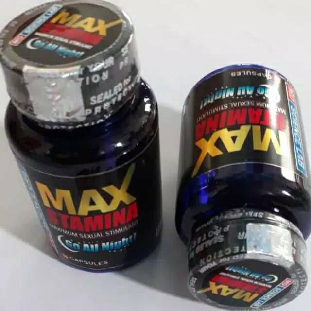 [Promo]  Max Stamina Original Suplemen  Stamina Pria (2gratis 1Botol)