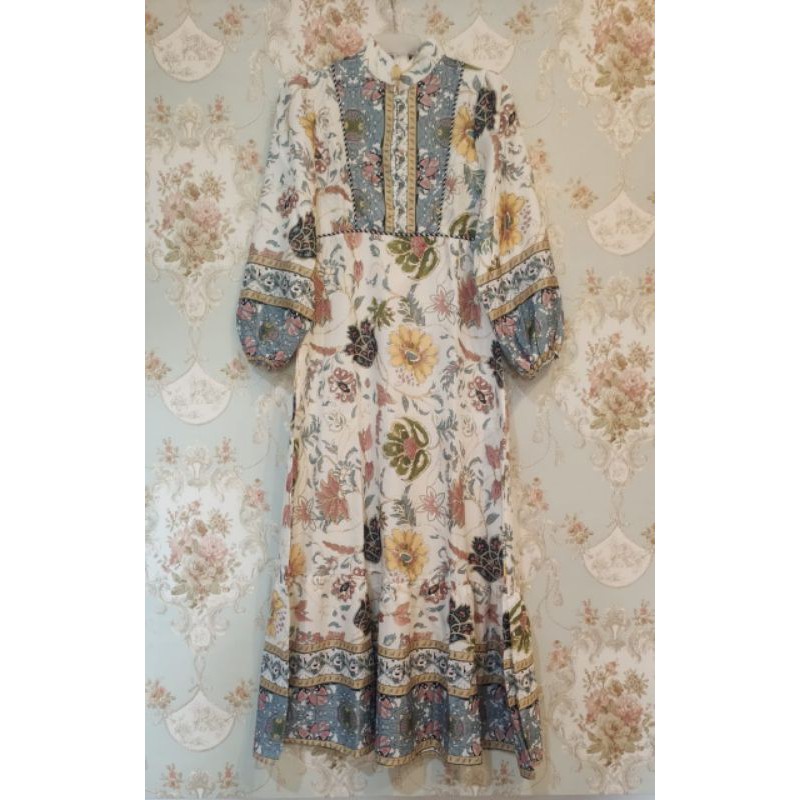 MAXI DRESS AVA CHARMING TEKSTUR