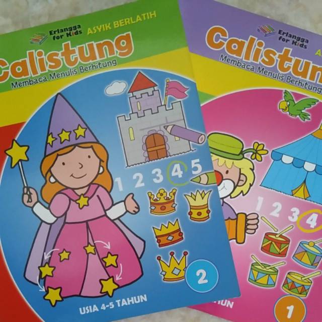 Buku Paket Calistung TK A dan B