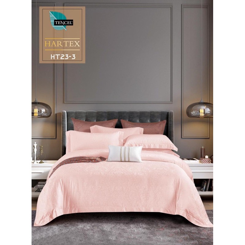 Proven Sprei - Sprei Katun Jaquard T80s warna pink