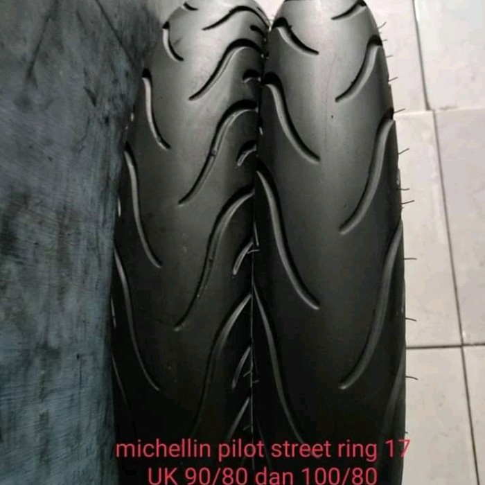 

MICHELLIN PILLOT STREET RING 17 UKURAN 80/90 DAN 100/80 HARGA SATUAN