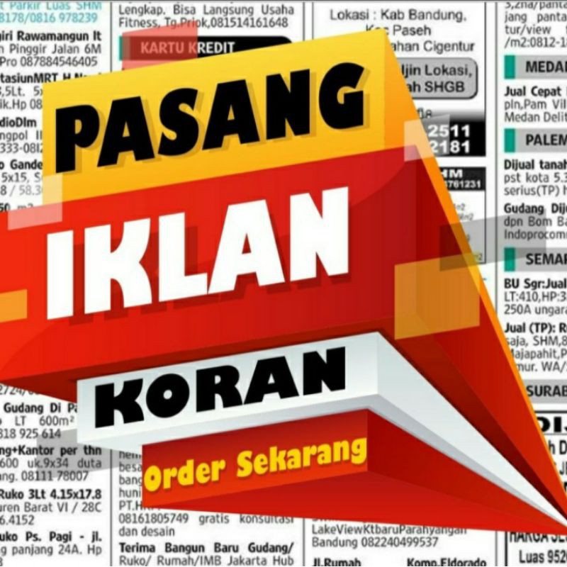 Iklan Koran Kehilangan Stnk Bpkb Shopee Indonesia