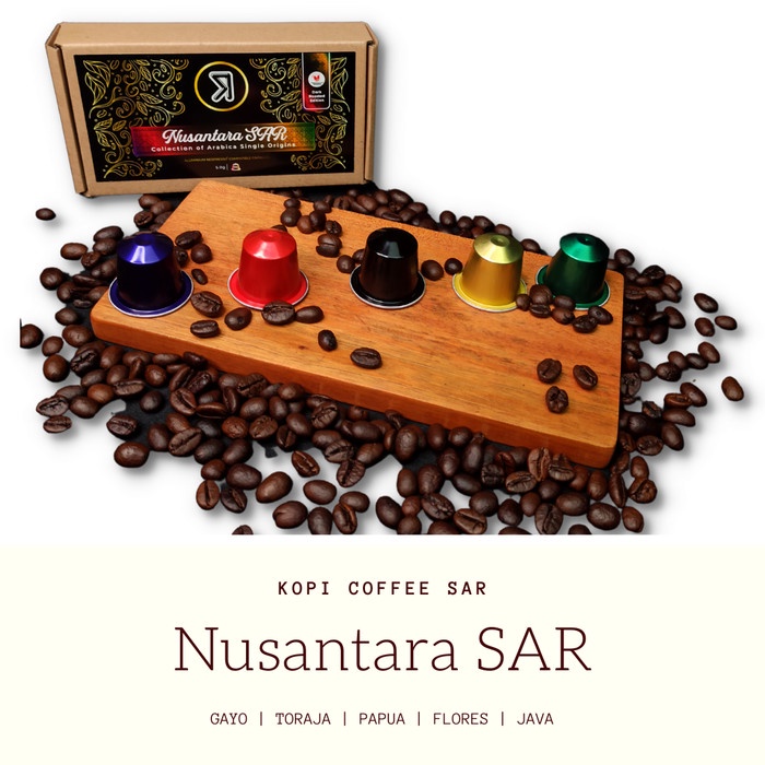

H2J021 Nespresso Compatible Capsule - Nusantara Sar - Kapsul Aluminium - 10 Kapsul Hyh1Yjj