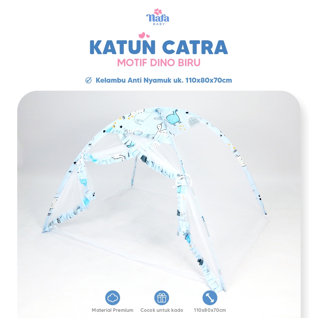 NAFA BABY - Kelambu Tenda Bayi | Kelambu Tidur | Kelambu Bayi Lipat | Kelambu Anti Nyamuk Motif