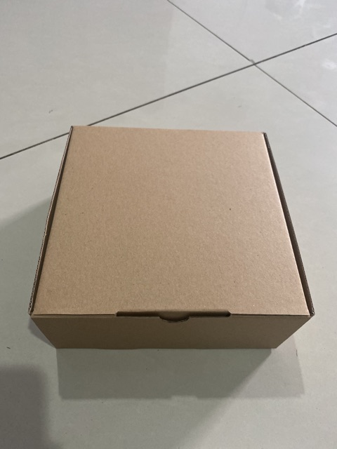 

Kardus pizza / box kue / kotak nasi 19x19x8 cm