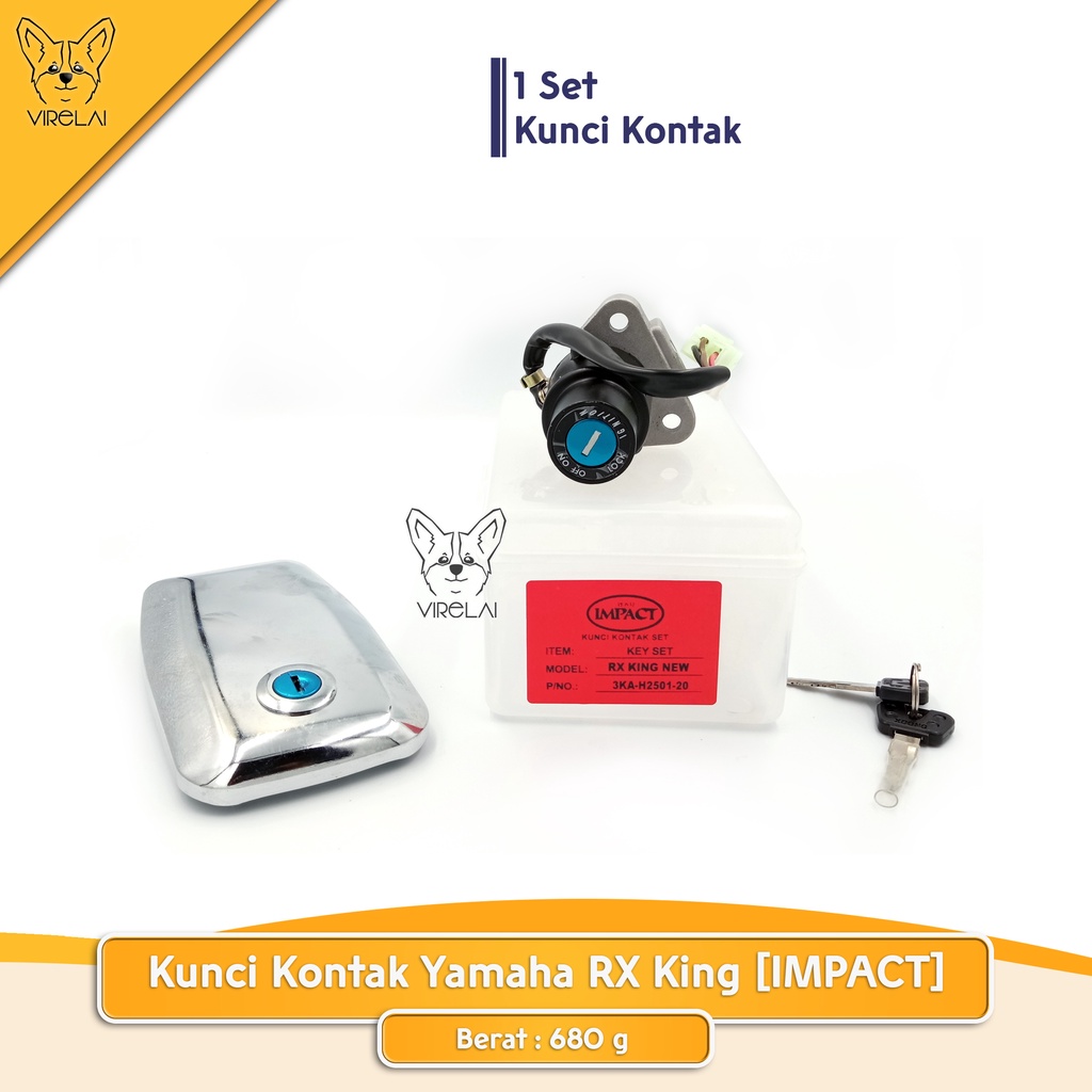 Kunci kontak Yamaha RX king [Impact]