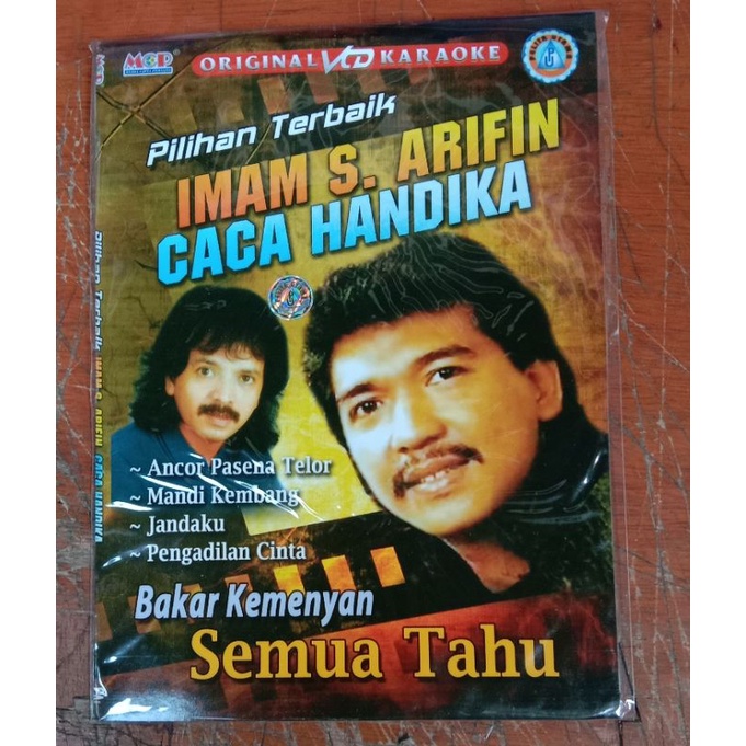 Kaset Vcd Original lagu dangdut Imam s & Caca Handika