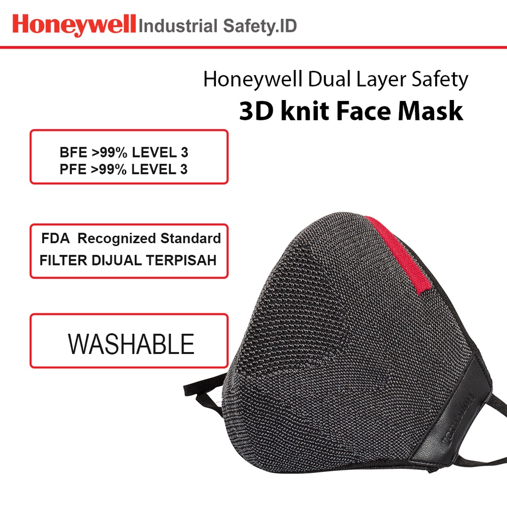 Honeywell® LM-500-WF Dual Layer Face Cover