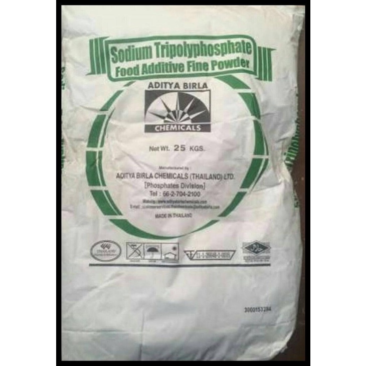 

TERBARUU!! SODIUM TRIPOLYPHOSPHATE / STPP / STTP FOOD GRADE. || 1 kg. SALE