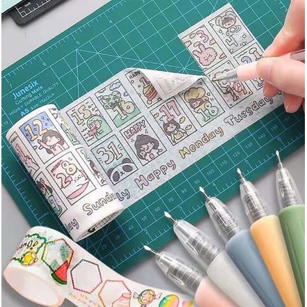 Journal Cutter Tool - Cutter Sticker/Washi Tape Model Tekan