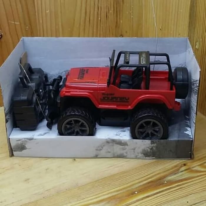 Mainan mobil jeep remote control size sedang Mainan Remote Control Mobil murah