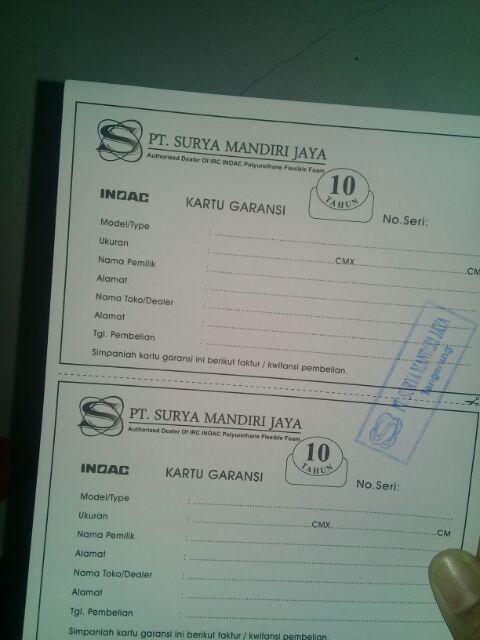 Kasur  Busa  Inoac Tebal  15 Cm