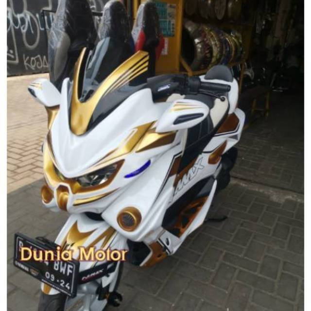 Paket variasi full modifikasi NMAX 2018 dari depan sampe belakang