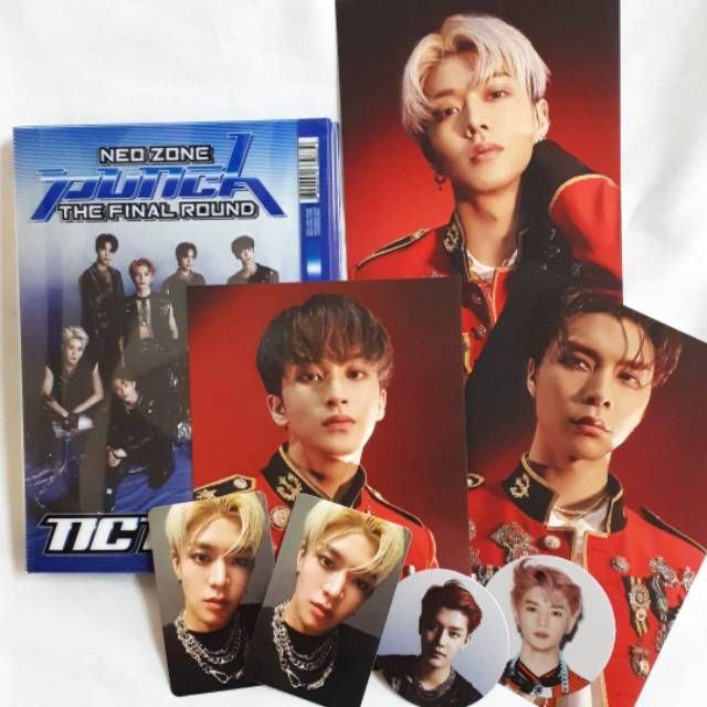 NCT 127 Neo Zone Repackage The Final Round Punch 2nd Player Album PC CC Postcard Yuta Taeyong Johnny