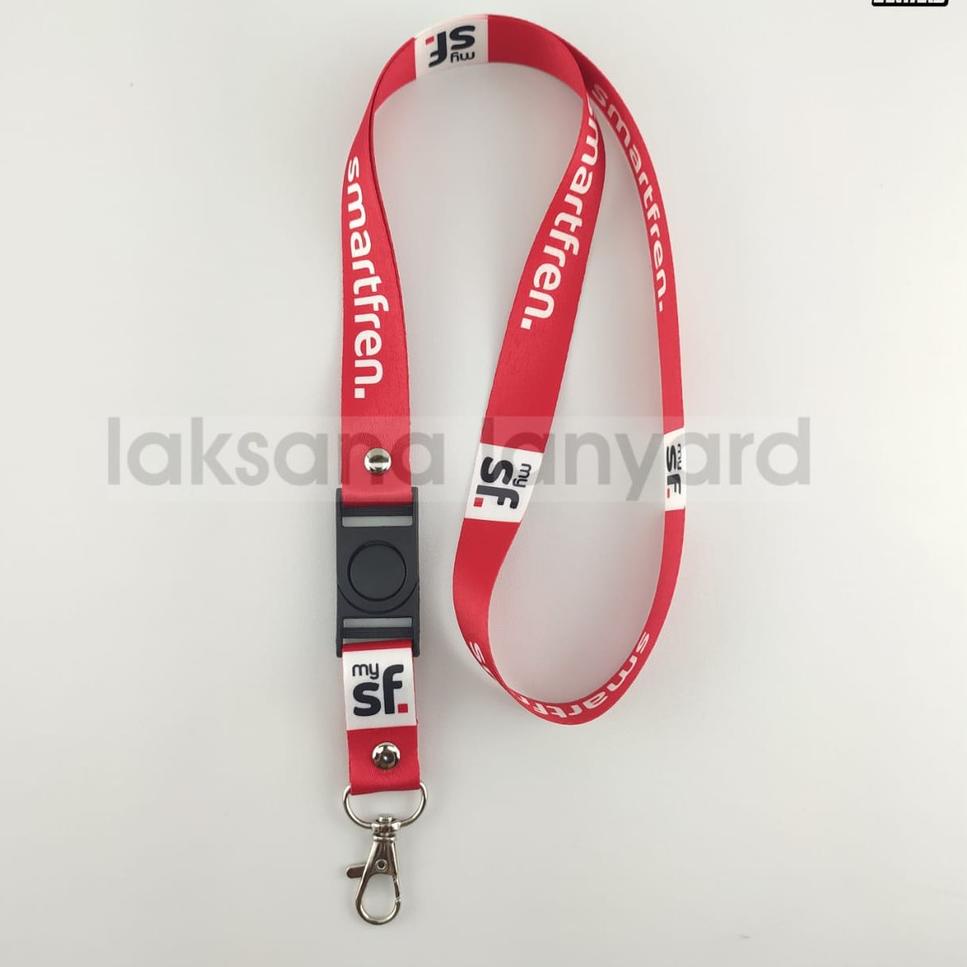 

[QUU✴] ➟➡ LANYARD TALI ID CARD SMARTFREN PRINTING ➟ (Terbaru)