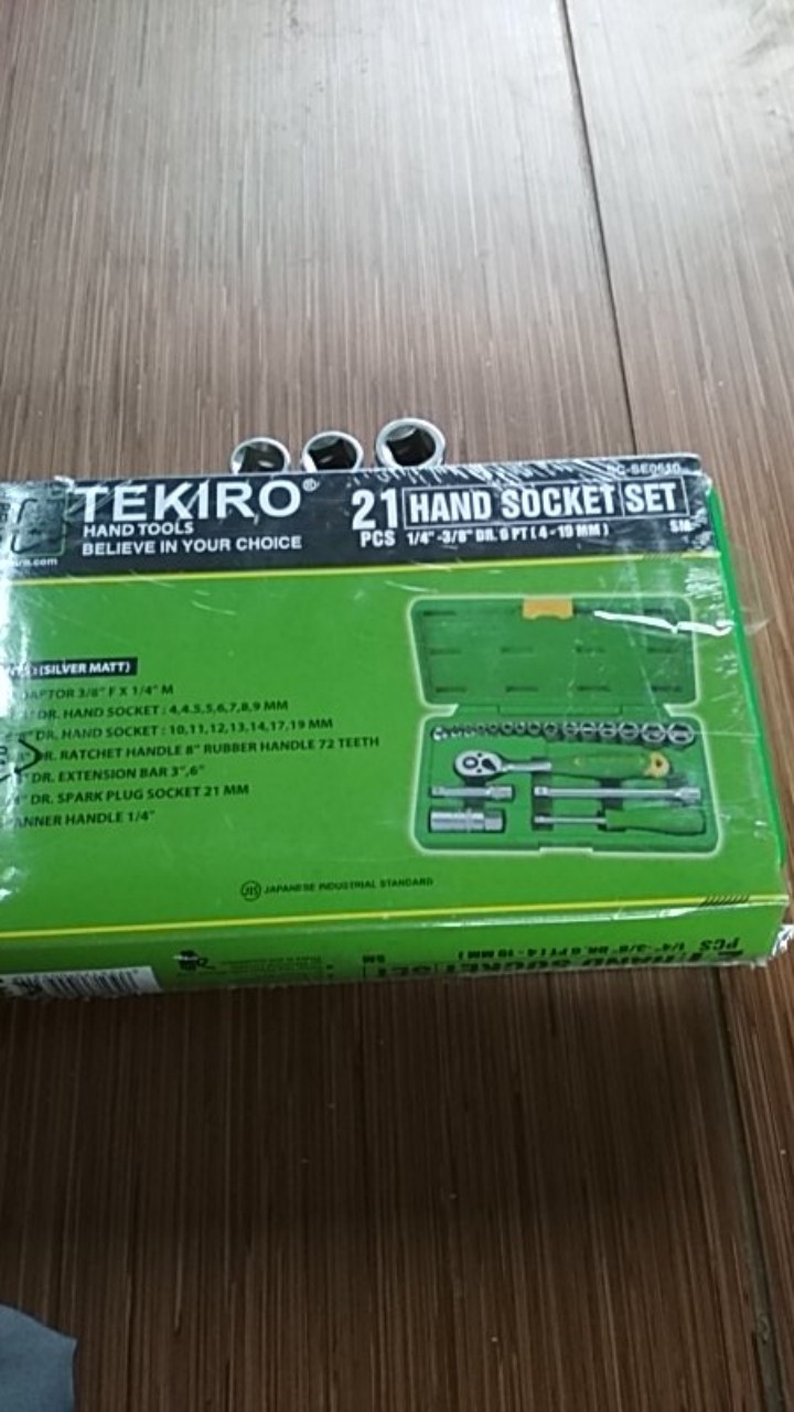 Tekiro Kunci Sok Set 21pc