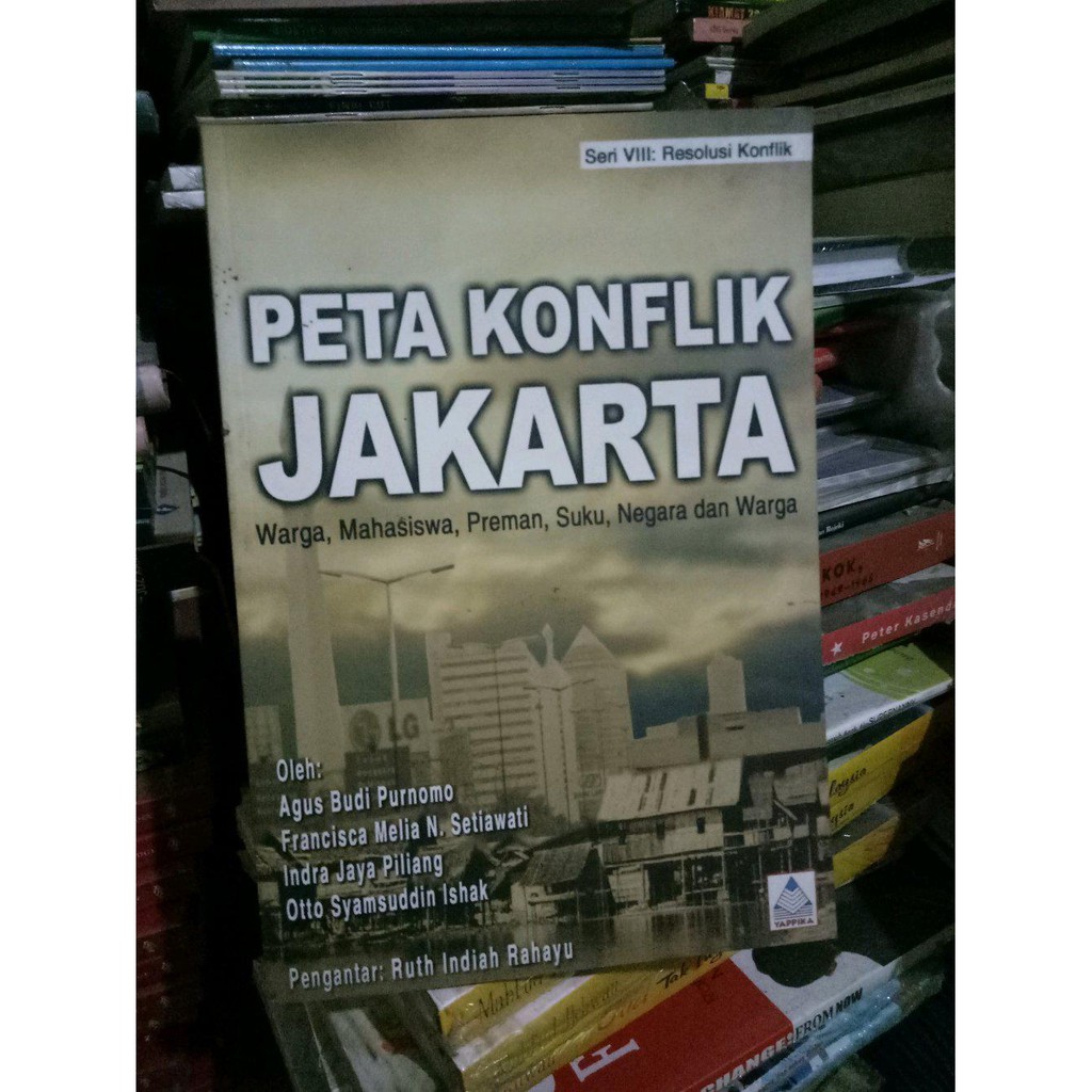 Jual buku PETA KONFLIK JAKARTA