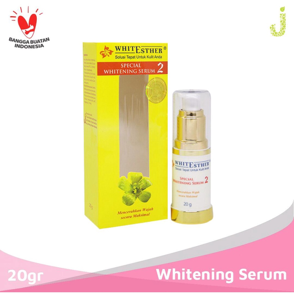 Whitesther Special Whitening Serum 2 (WWS2) untuk Memutihkan dan Mencerahkan Wajah