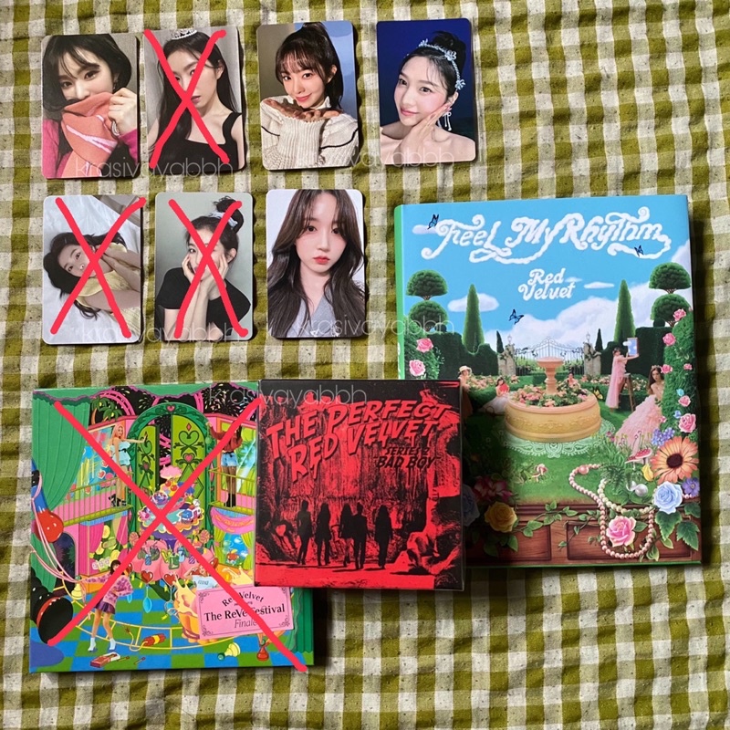 PC IRENE JOY HAEWON RED VELVET NMIXX PHOTOCARD