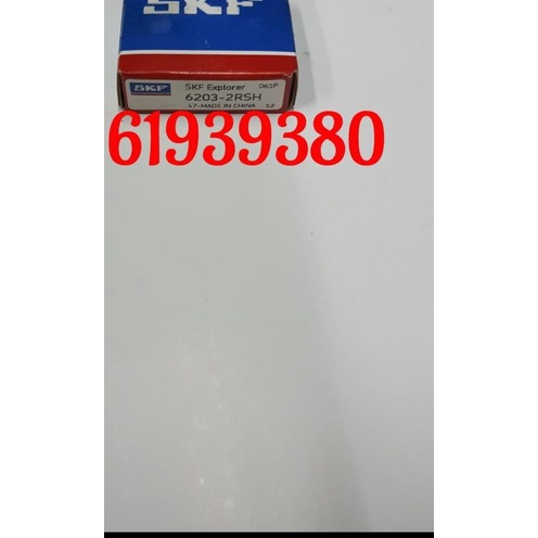 ☆ LAHER BEARING 6203 2RS SKF ➩