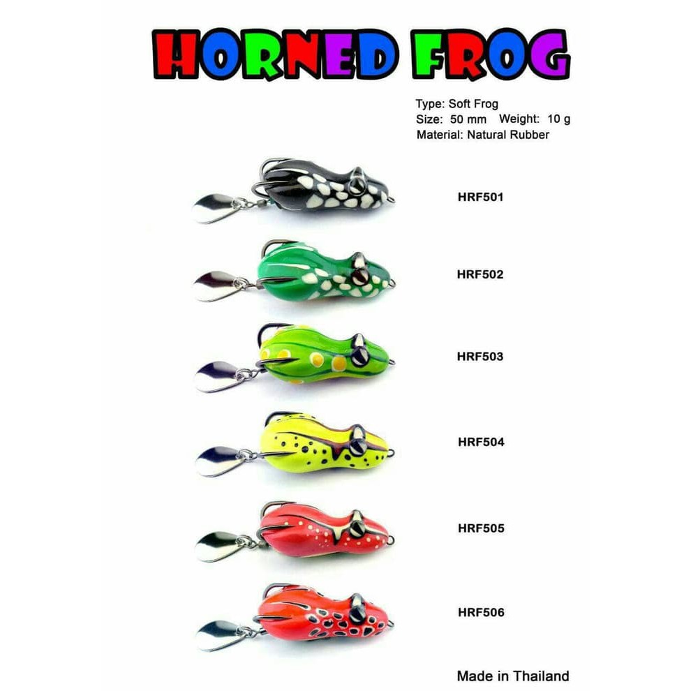 Promo An Lure Horned Soft Frog 5cm