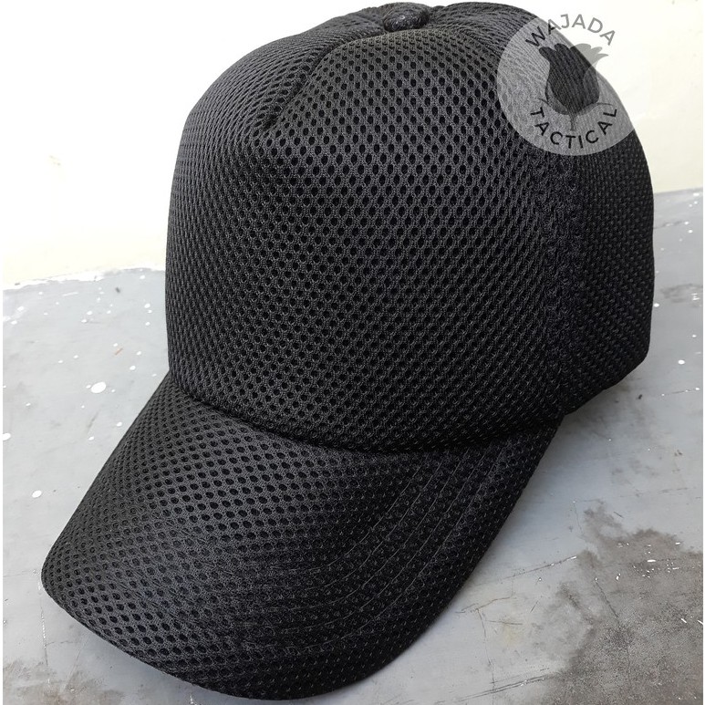 Topi Lapangan Jaring Hitam  Topi Tactical TNI POLRI