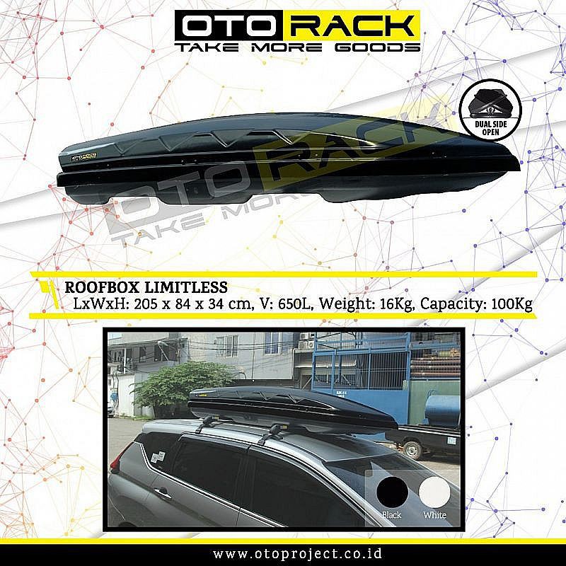 Roof box Limitless Otorack