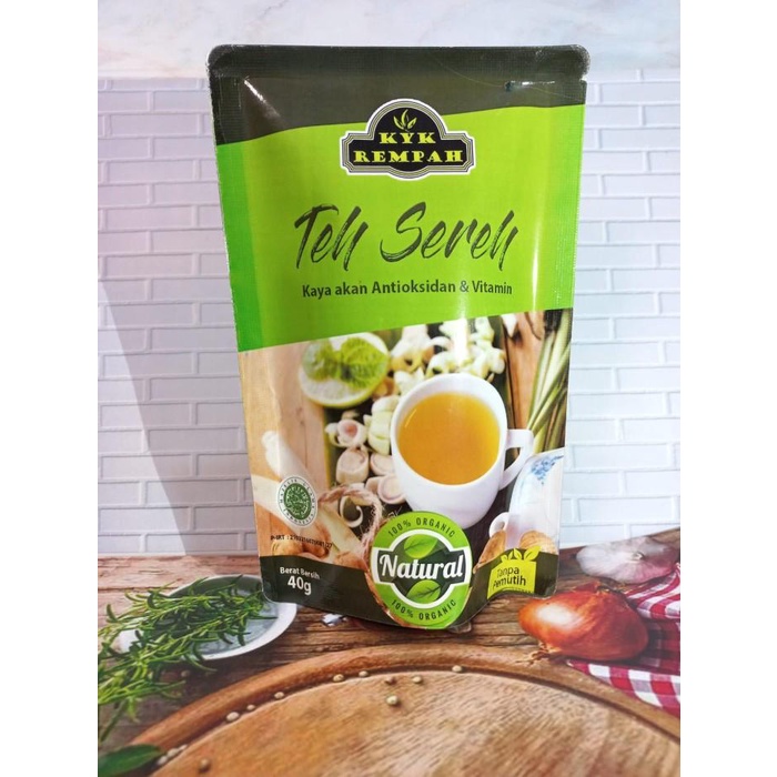 

Teh Sereh/ Lemongrass Tea [ Pouch ]