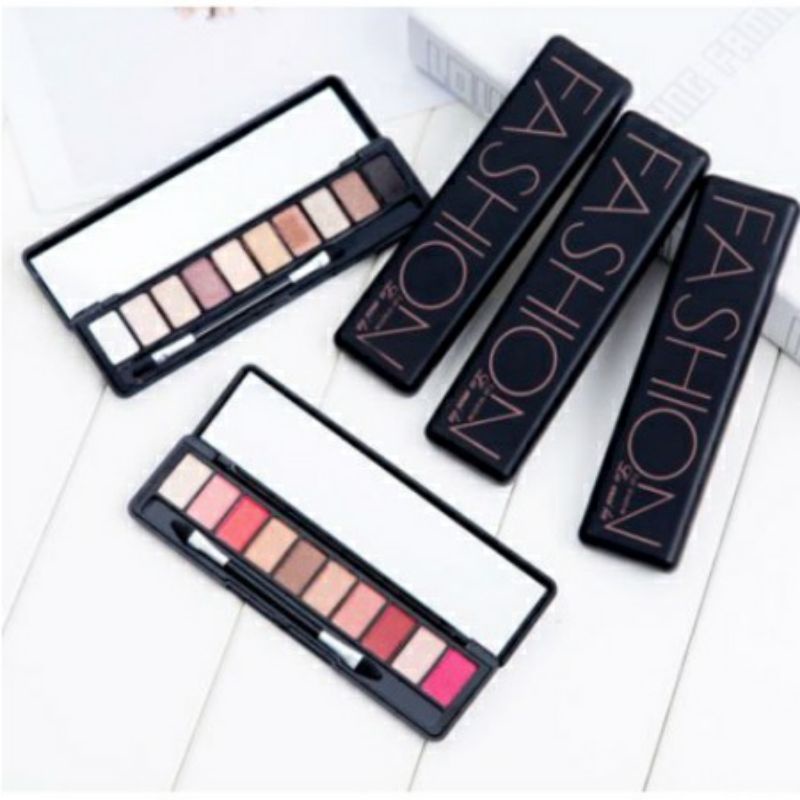 LA-Fashion Matte Eyeshadow Pallet Makeup 10 warna 9999